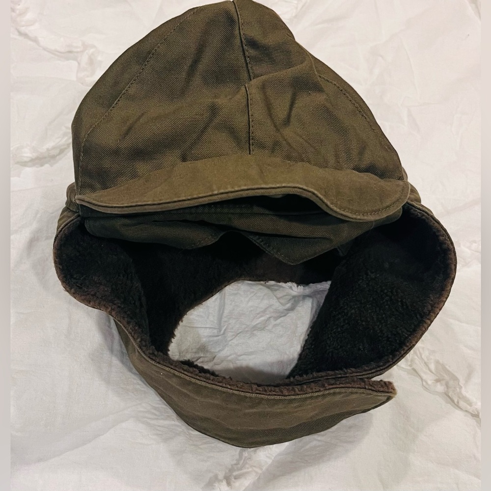 VINTAGE military / aviator cap EUC
